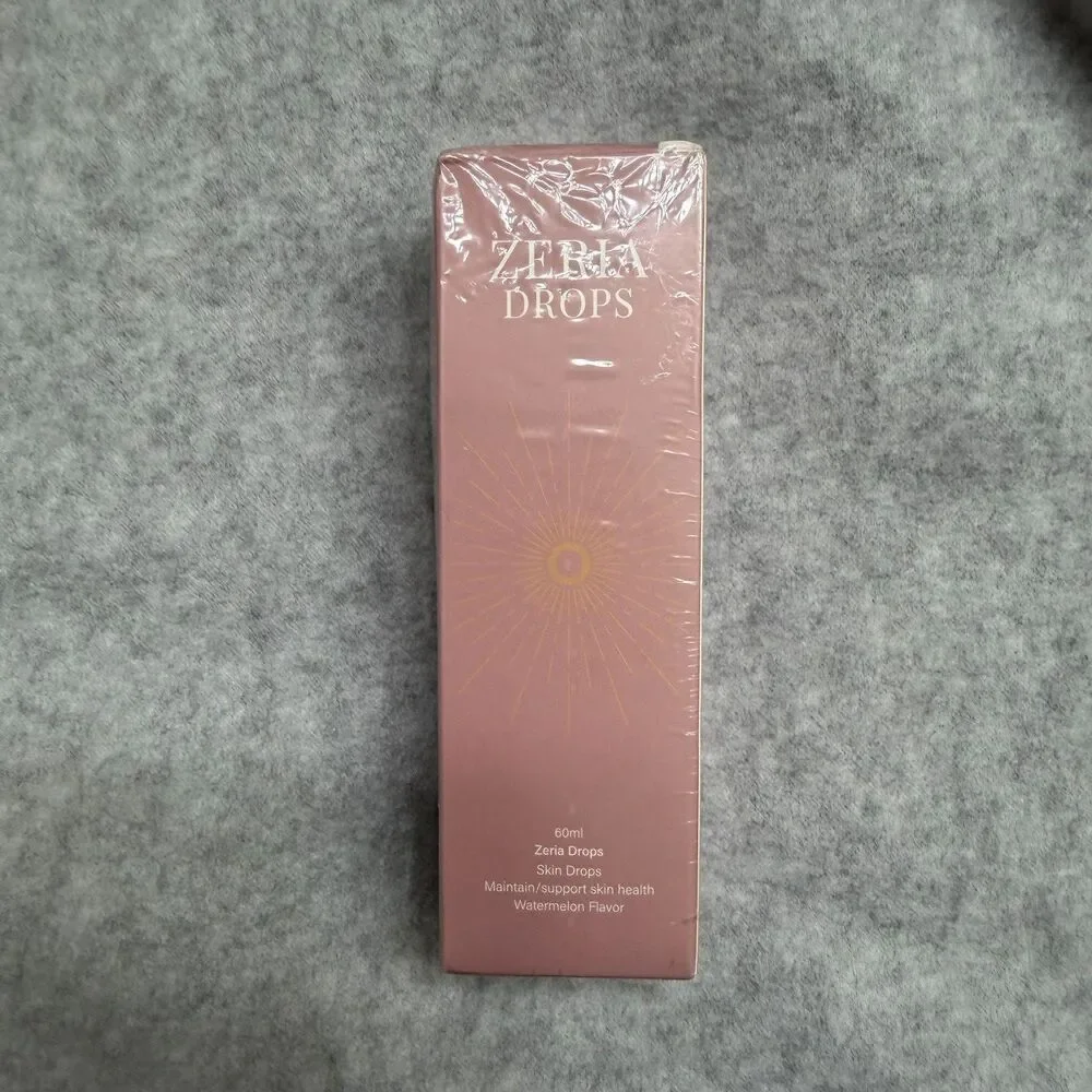 Zeria Drops 60ml  2028 Expiration Watermelon Skin Health Drops Tanning Support